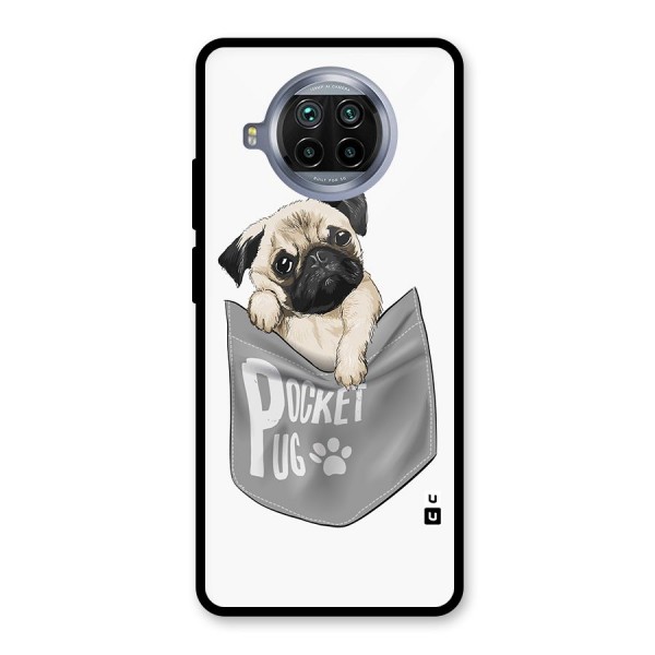 Pocket Pug Glass Back Case for Mi 10i