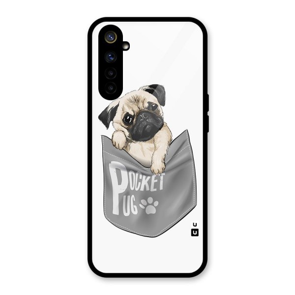 Pocket Pug Glass Back Case for Realme 6