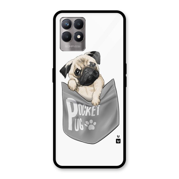 Pocket Pug Glass Back Case for Realme 8i