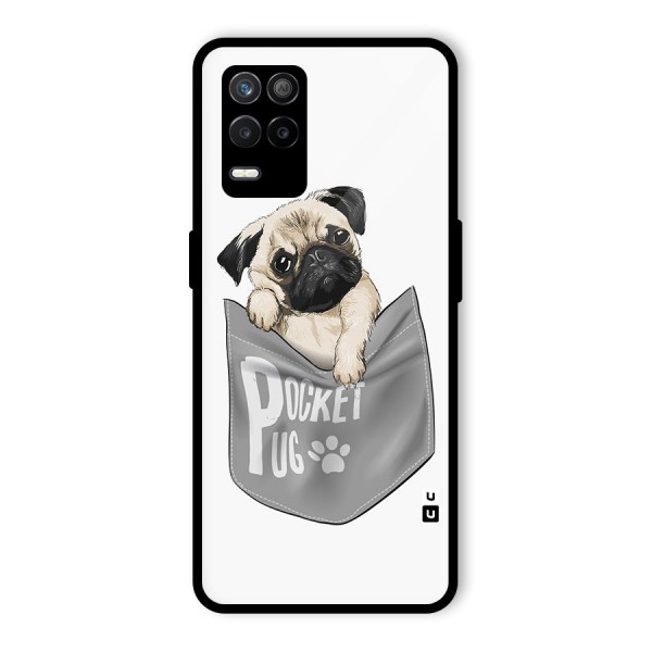 Pocket Pug Glass Back Case for Realme 9 5G