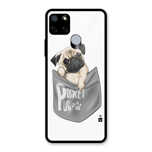 Pocket Pug Glass Back Case for Realme C15