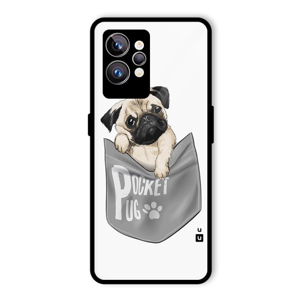 Pocket Pug Glass Back Case for Realme GT2 Pro