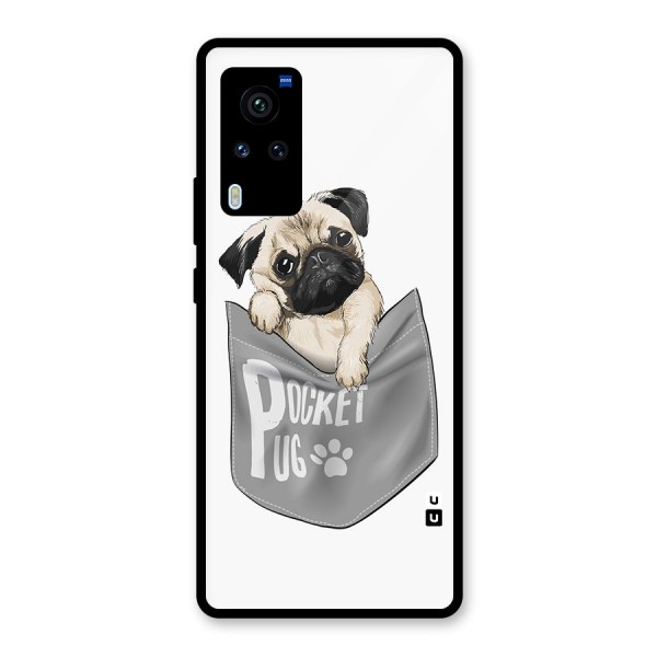 Pocket Pug Glass Back Case for Vivo X60 Pro