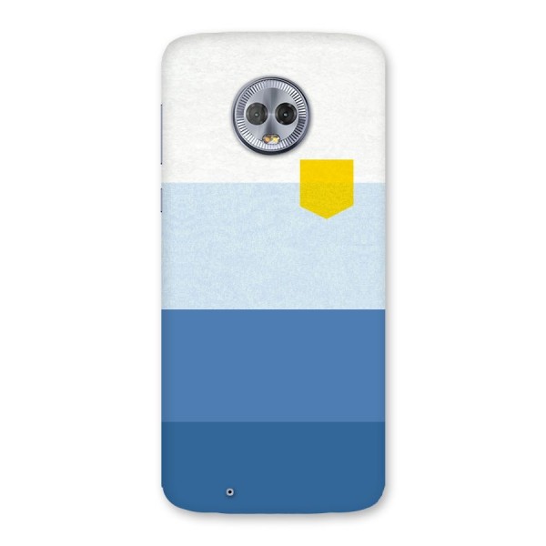 Pocket Stripes. Back Case for Moto G6