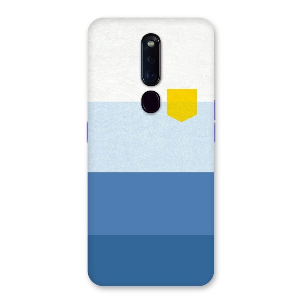 Pocket Stripes. Back Case for Oppo F11 Pro