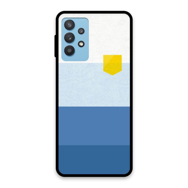 Pocket Stripes. Glass Back Case for Galaxy M32 5G