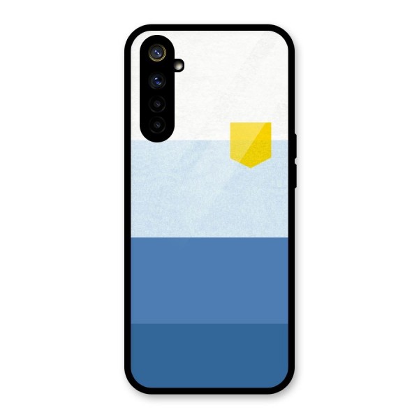 Pocket Stripes. Glass Back Case for Realme 6