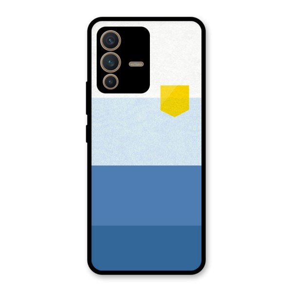 Pocket Stripes. Glass Back Case for Vivo V23 5G