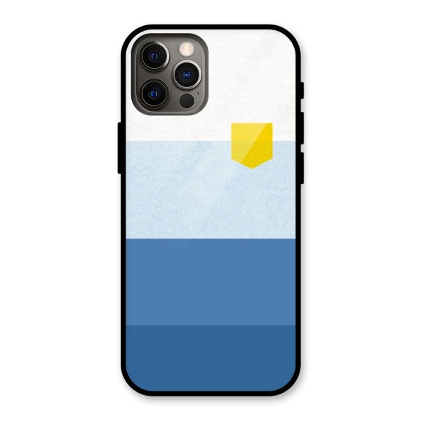 Pocket Stripes. Glass Back Case for iPhone 12 Pro