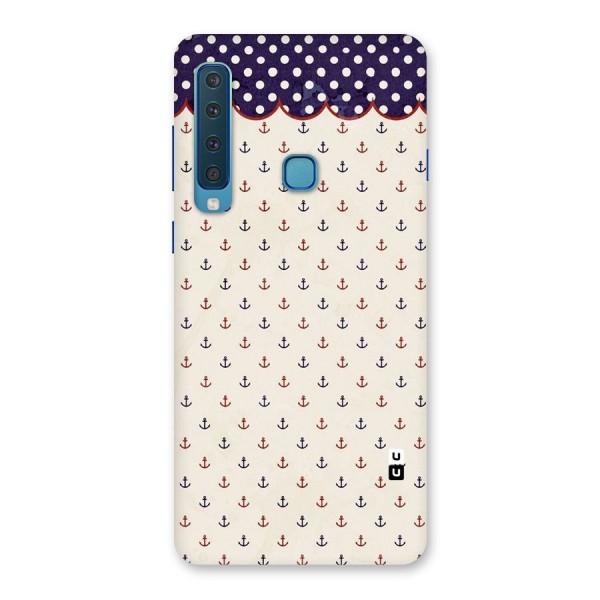 Polka Anchor Back Case for Galaxy A9 (2018)