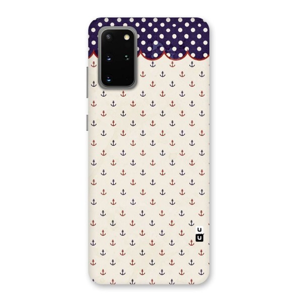 Polka Anchor Back Case for Galaxy S20 Plus