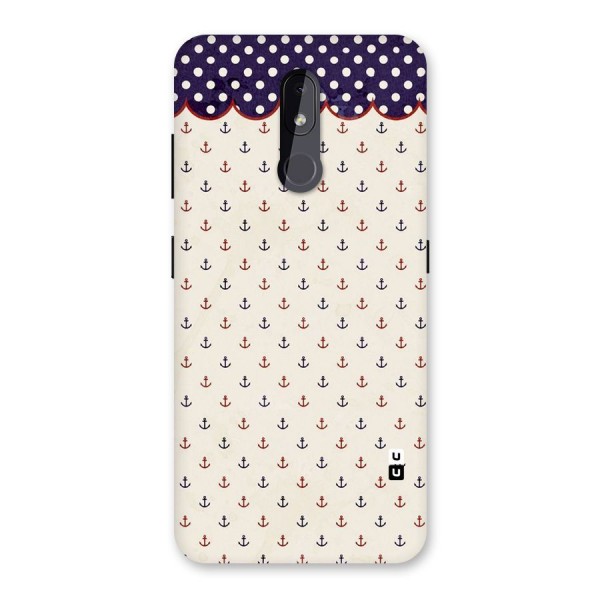 Polka Anchor Back Case for Nokia 3.2