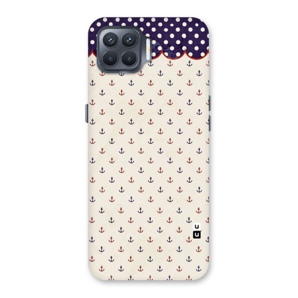 Polka Anchor Back Case for Oppo F17 Pro