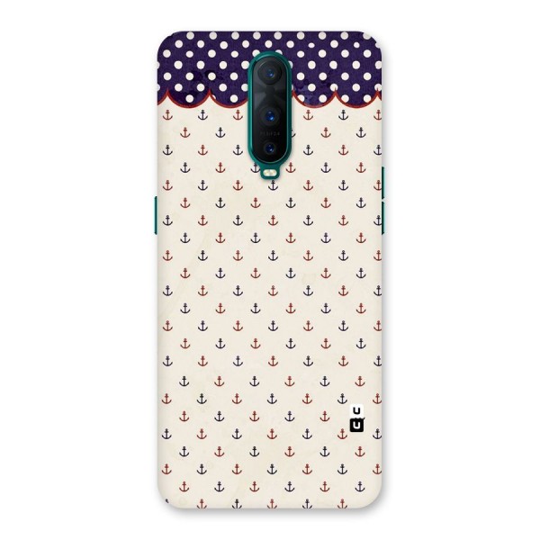 Polka Anchor Back Case for Oppo R17 Pro