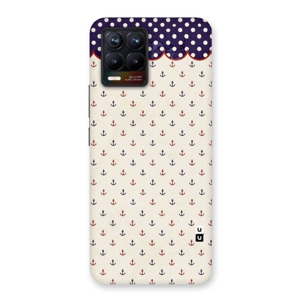 Polka Anchor Back Case for Realme 8