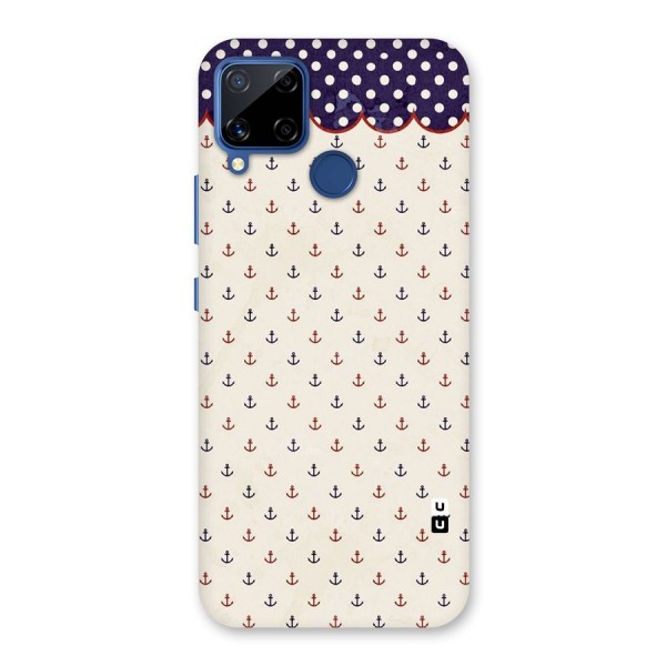 Polka Anchor Back Case for Realme C12