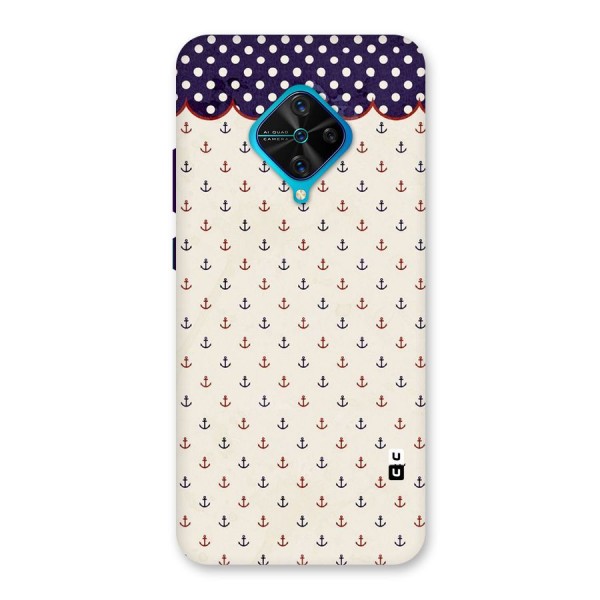 Polka Anchor Back Case for Vivo S1 Pro