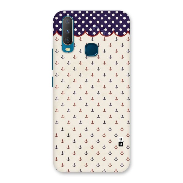 Polka Anchor Back Case for Vivo Y12