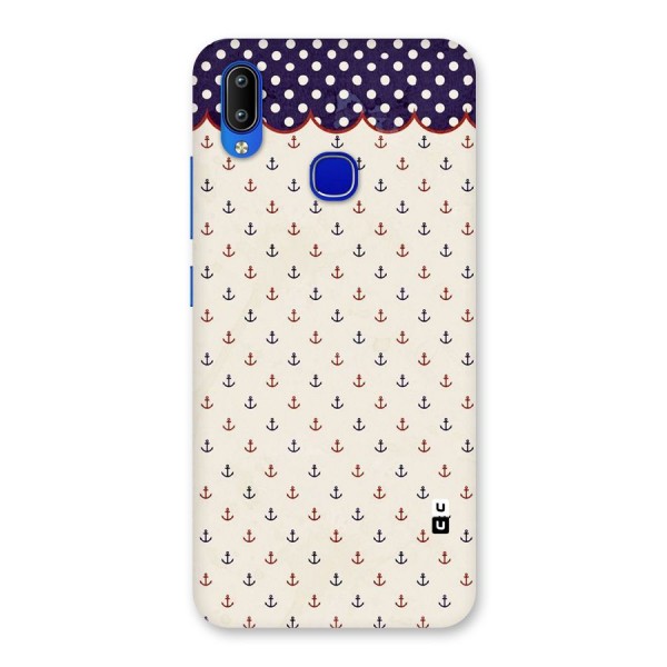 Polka Anchor Back Case for Vivo Y91