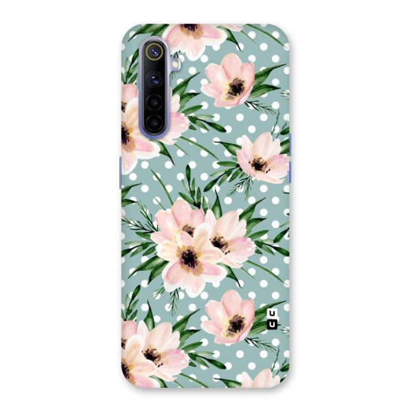 Polka Art Floral Back Case for Realme 6