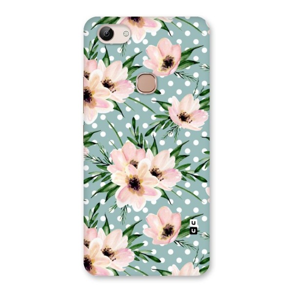 Polka Art Floral Back Case for Vivo Y83