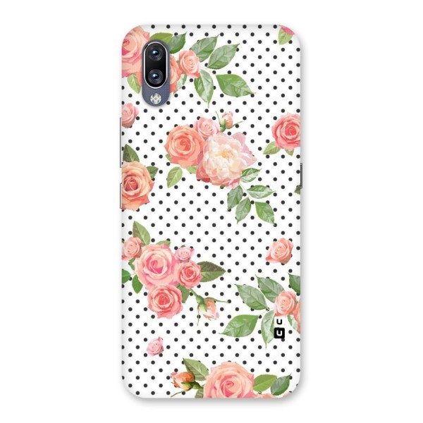 Polka Bloom White Back Case for Vivo NEX