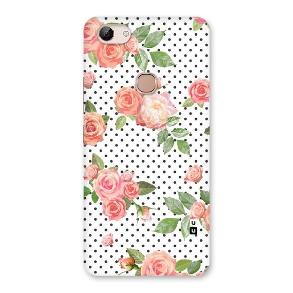 Polka Bloom White Back Case for Vivo Y83