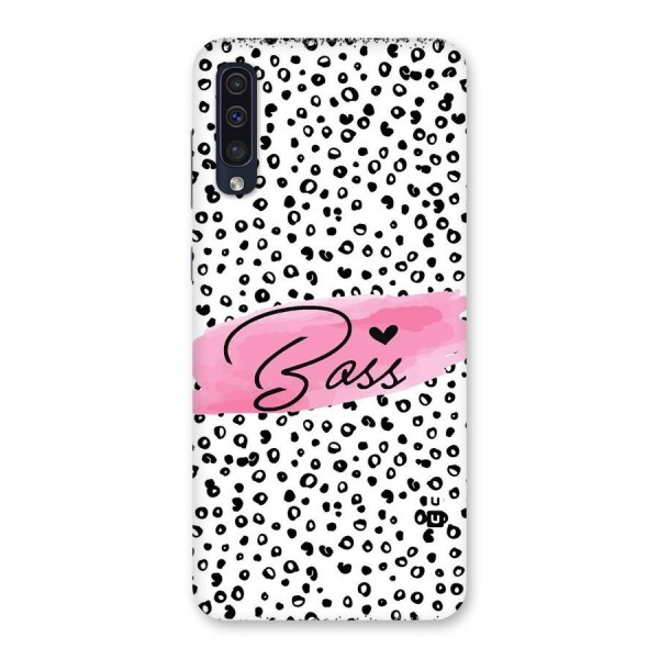 Polka Boss Back Case for Galaxy A50