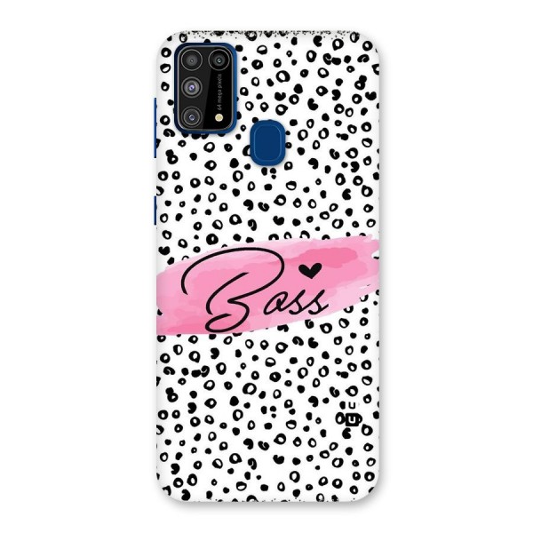 Polka Boss Back Case for Galaxy F41