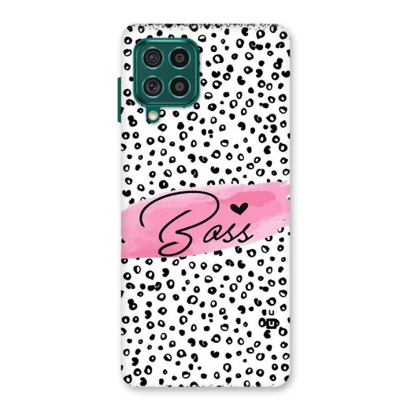 Polka Boss Back Case for Galaxy F62