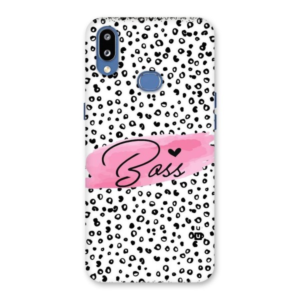 Polka Boss Back Case for Galaxy M01s