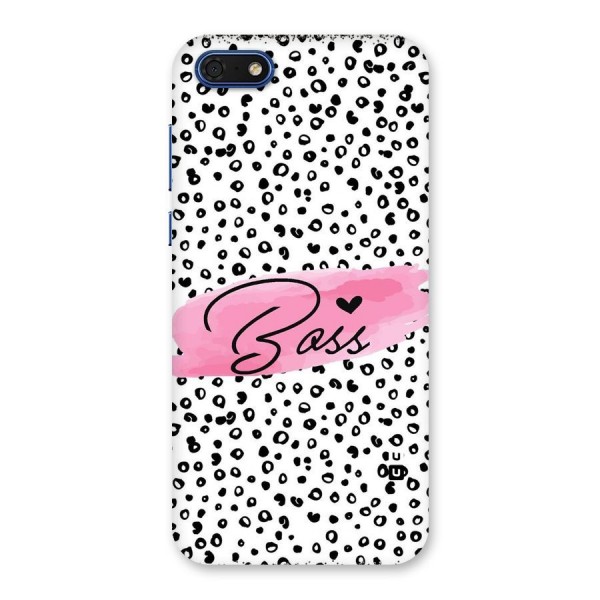 Polka Boss Back Case for Honor 7s