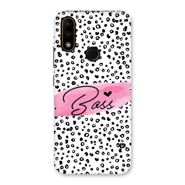 Polka Boss Back Case for Lenovo A6 Note