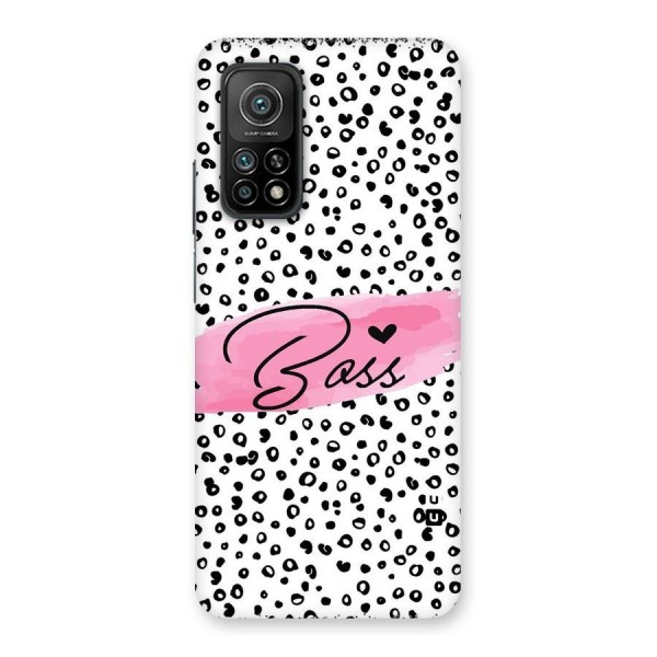 Polka Boss Back Case for Mi 10T Pro 5G