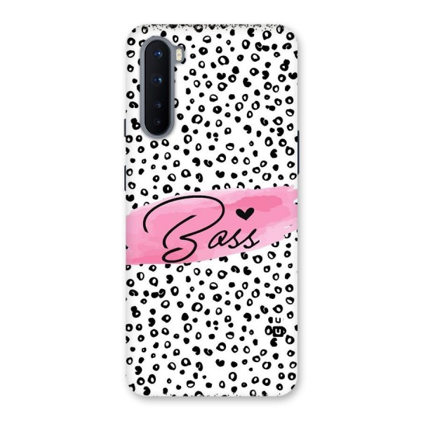 Polka Boss Back Case for OnePlus Nord