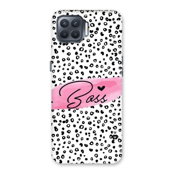 Polka Boss Back Case for Oppo F17 Pro