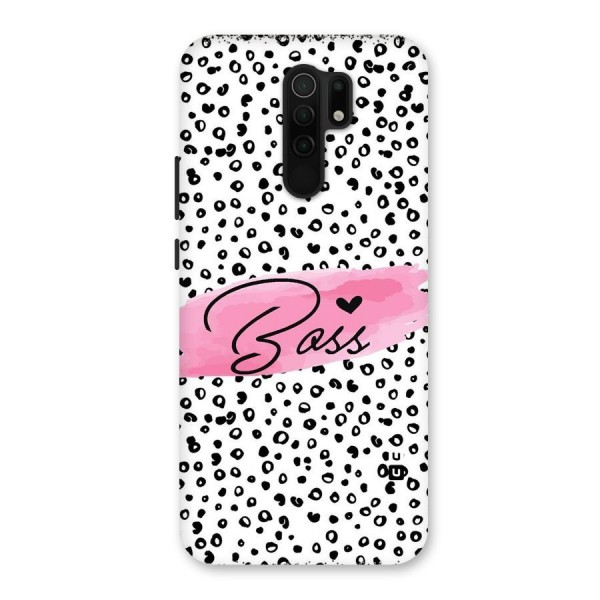 Polka Boss Back Case for Poco M2