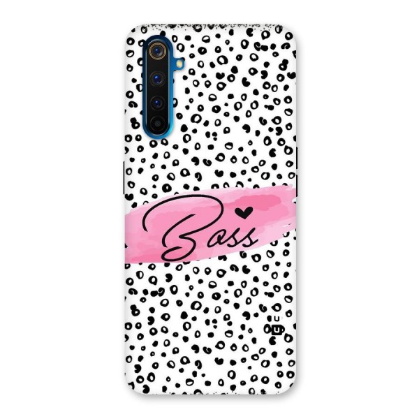 Polka Boss Back Case for Realme 6 Pro