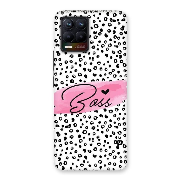 Polka Boss Back Case for Realme 8