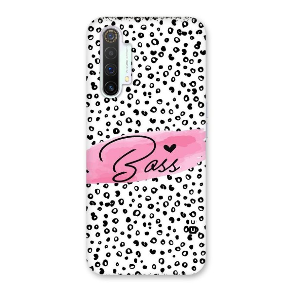 Polka Boss Back Case for Realme X3 SuperZoom