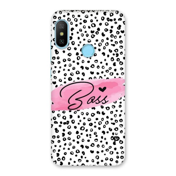 Polka Boss Back Case for Redmi 6 Pro