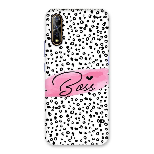 Polka Boss Back Case for Vivo S1