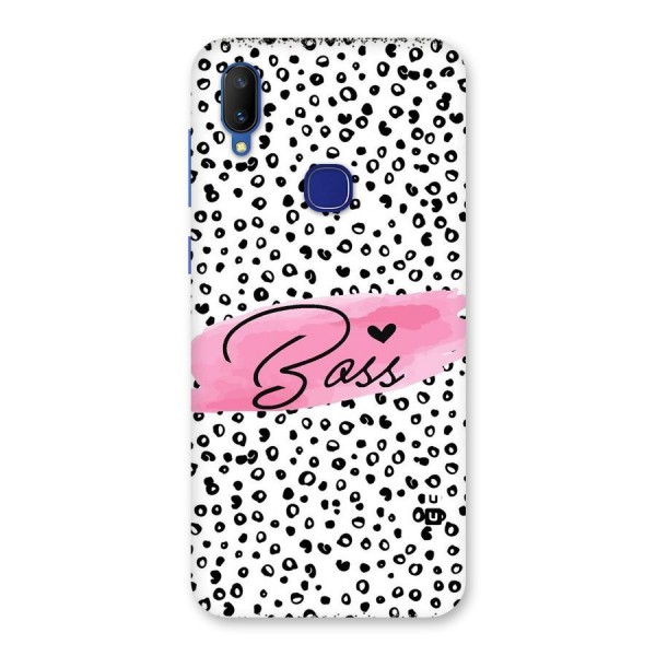 Polka Boss Back Case for Vivo V11