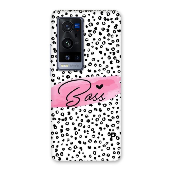 Polka Boss Back Case for Vivo X60 Pro Plus