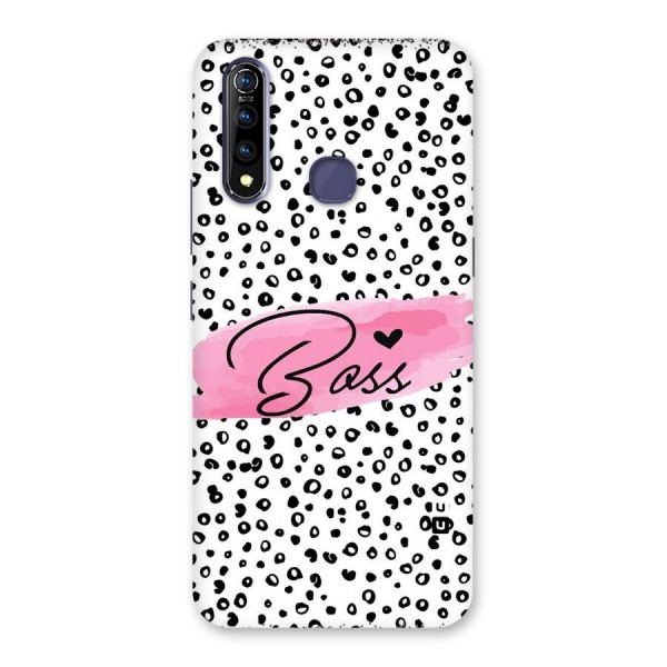 Polka Boss Back Case for Vivo Z1 Pro