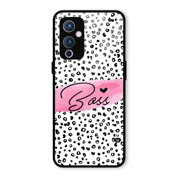 Polka Boss Glass Back Case for OnePlus 9