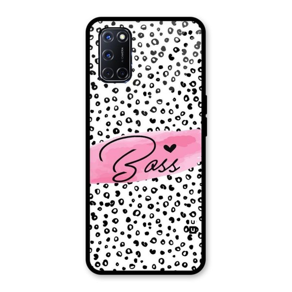 Polka Boss Glass Back Case for Oppo A52