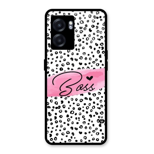 Polka Boss Glass Back Case for Oppo K10 (5G)