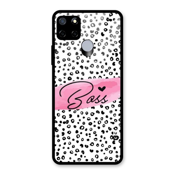 Polka Boss Glass Back Case for Realme C12