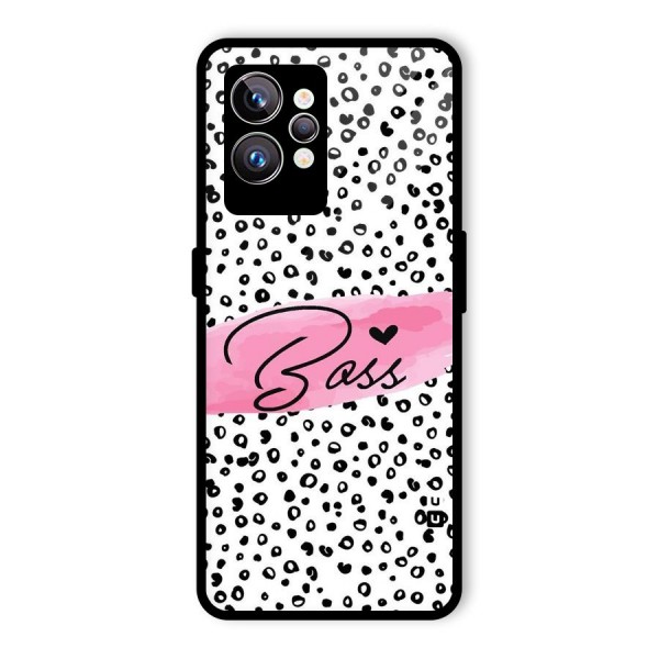 Polka Boss Glass Back Case for Realme GT2 Pro